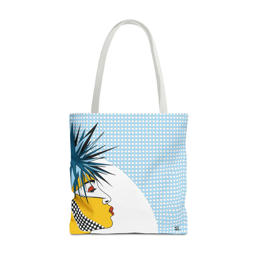 XO in Blue - Fashion Tote & Beach Bag
