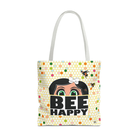 Lucy Bee Happy - Fashion Tote & Beach Bag