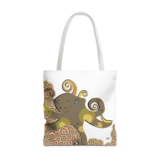 Octopus in Reef Tan - Fashion Tote & Beach Bag
