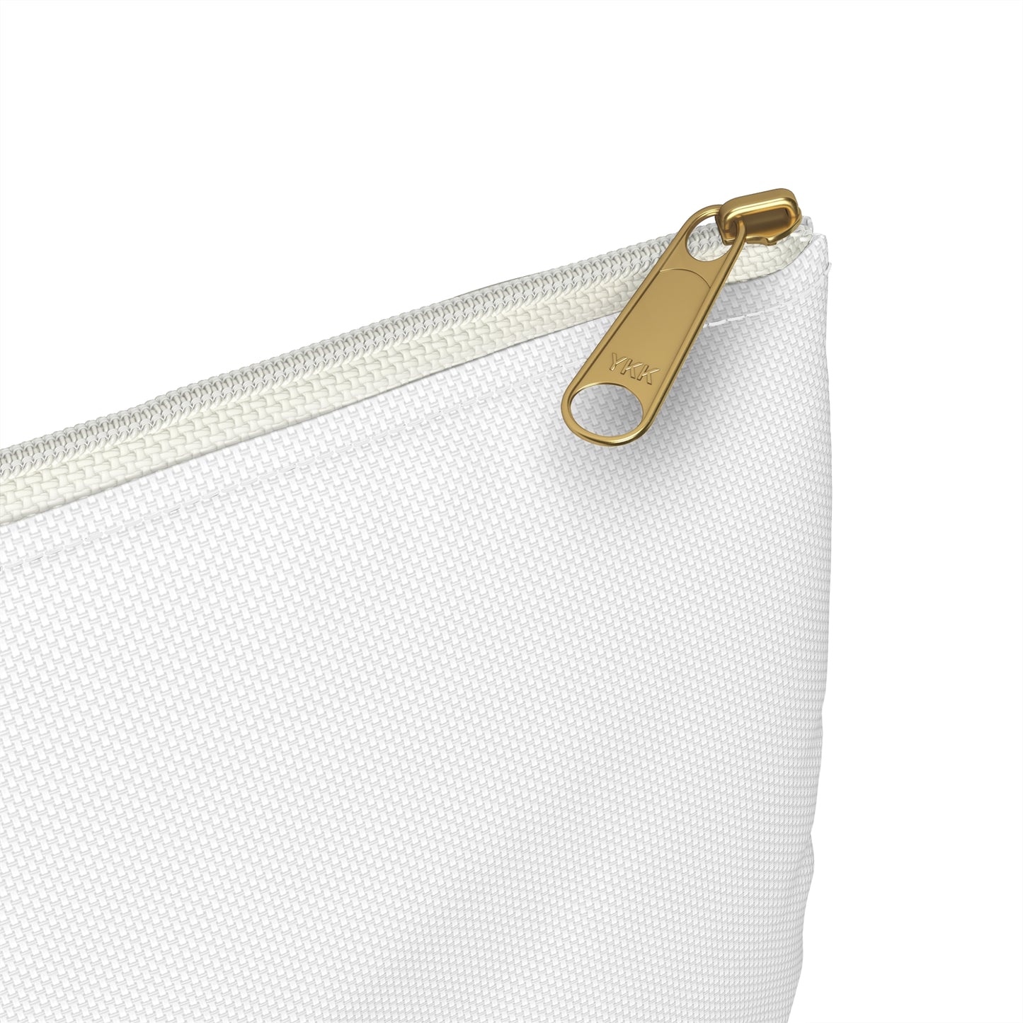 Travel Pouch Cosmetic Bag – Makeup & Toiletry Organizer for Beauty Essentials | Gold Flower