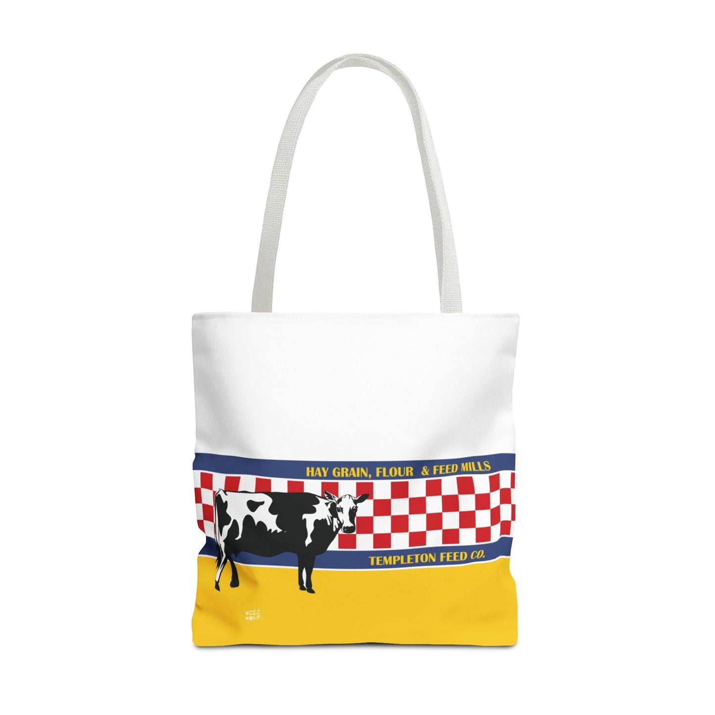 Dairy Queen in Yellow - Fashion Tote & Beach Bag