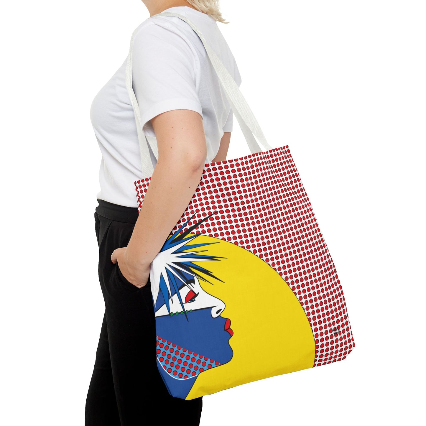 XO in Red - Fashion Tote & Beach Bag