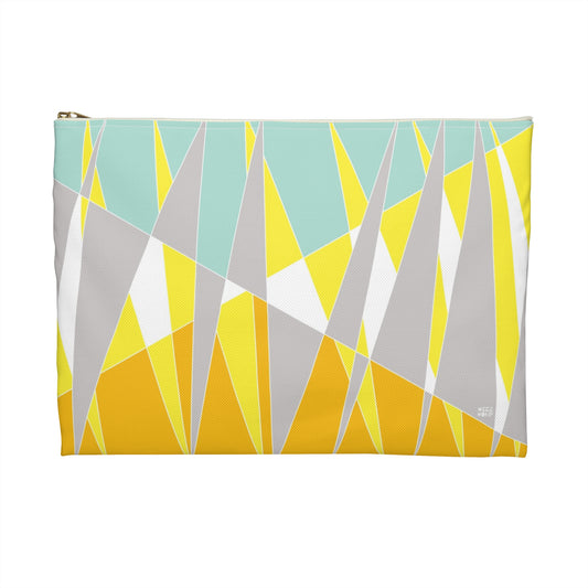 Travel Pouch Cosmetic Bag – Makeup & Toiletry Organizer for Beauty Essentials | Seagrass in Mint