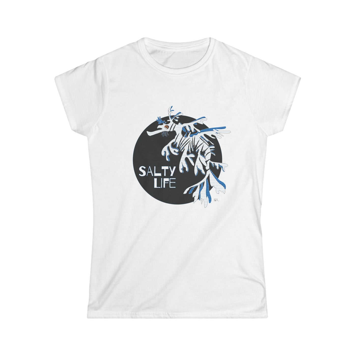 Leafy Sea Dragon Salty Life - Women's Soft Style Tee