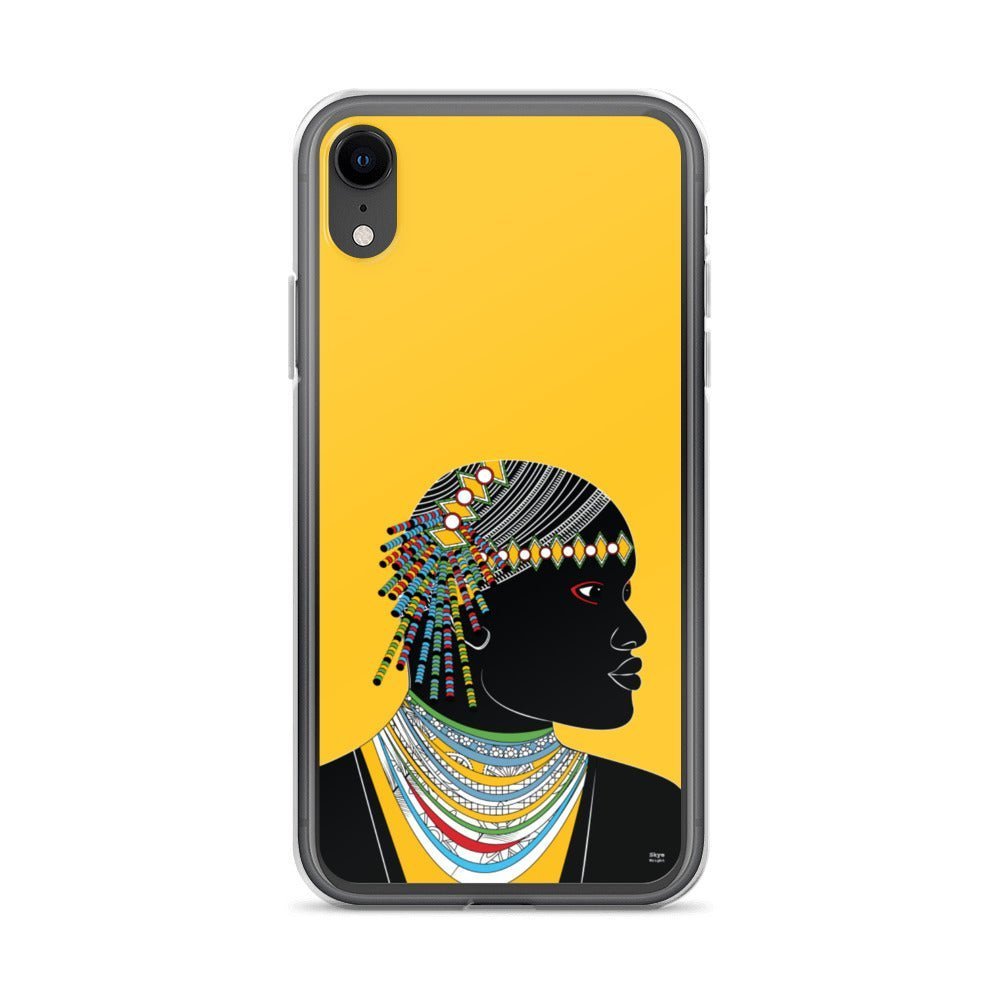 Fashion iPhone Case - African Man - iPhone 11, 11 Pro, 11 Pro Max, 12, 12 Mini, 12 Pro, 12 Pro Max, 7plus/8plus 7/8, SE, x/xs, XS Max, XR - WeezWomp