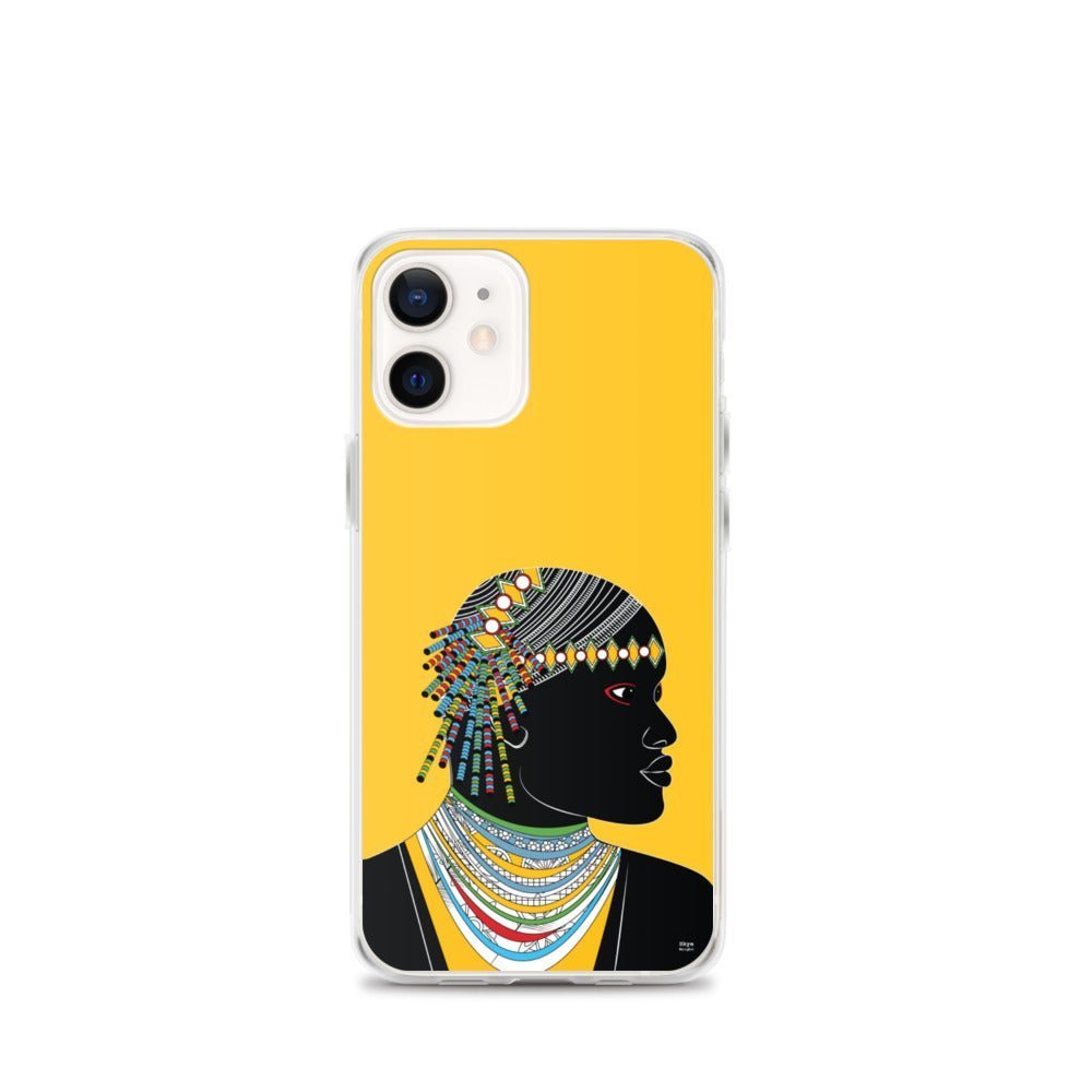 Fashion iPhone Case - African Man - iPhone 11, 11 Pro, 11 Pro Max, 12, 12 Mini, 12 Pro, 12 Pro Max, 7plus/8plus 7/8, SE, x/xs, XS Max, XR - WeezWomp