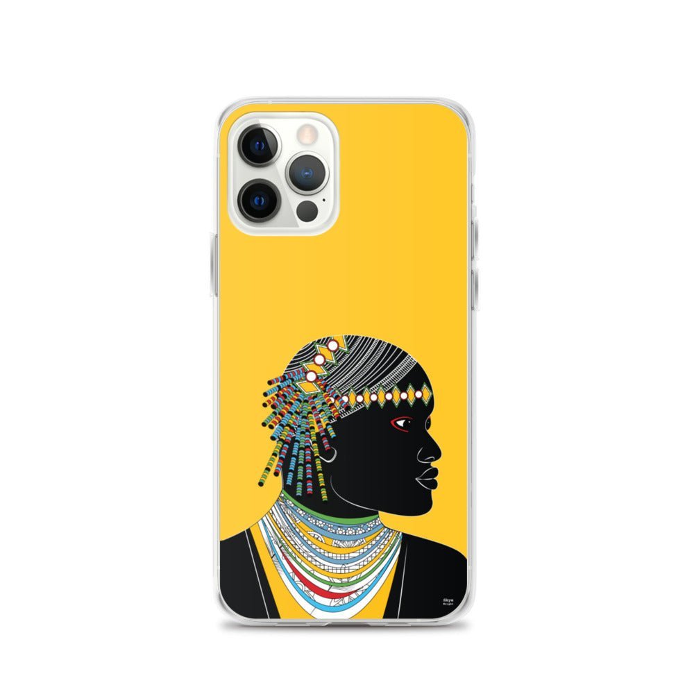 Fashion iPhone Case - African Man - iPhone 11, 11 Pro, 11 Pro Max, 12, 12 Mini, 12 Pro, 12 Pro Max, 7plus/8plus 7/8, SE, x/xs, XS Max, XR - WeezWomp
