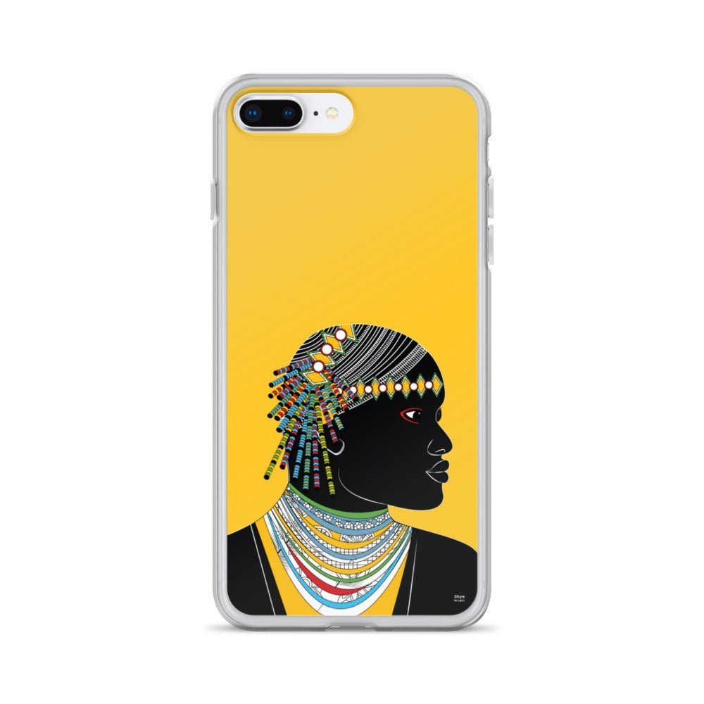 Fashion iPhone Case - African Man - iPhone 11, 11 Pro, 11 Pro Max, 12, 12 Mini, 12 Pro, 12 Pro Max, 7plus/8plus 7/8, SE, x/xs, XS Max, XR - WeezWomp