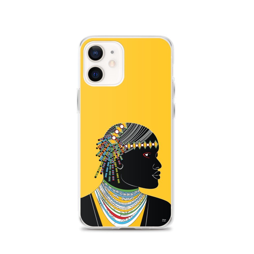 Fashion iPhone Case - African Man - iPhone 11, 11 Pro, 11 Pro Max, 12, 12 Mini, 12 Pro, 12 Pro Max, 7plus/8plus 7/8, SE, x/xs, XS Max, XR - WeezWomp