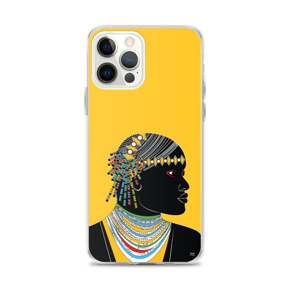 Fashion iPhone Case - African Man - iPhone 11, 11 Pro, 11 Pro Max, 12, 12 Mini, 12 Pro, 12 Pro Max, 7plus/8plus 7/8, SE, x/xs, XS Max, XR - WeezWomp