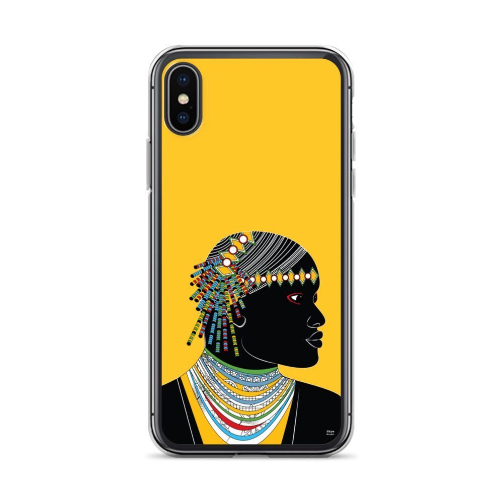 Fashion iPhone Case - African Man - iPhone 11, 11 Pro, 11 Pro Max, 12, 12 Mini, 12 Pro, 12 Pro Max, 7plus/8plus 7/8, SE, x/xs, XS Max, XR - WeezWomp