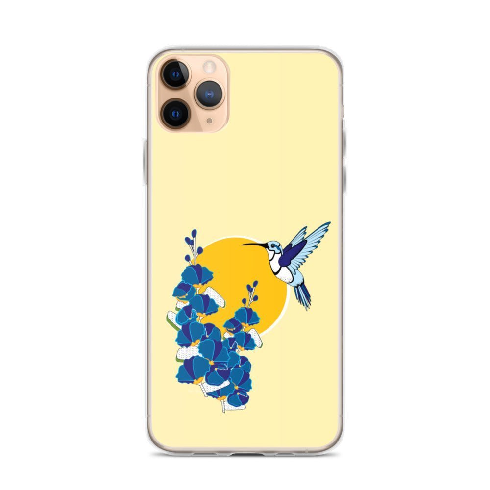 Fashion iPhone Case - Hummingbird - iPhone 11, 11 Pro, 11 Pro Max, 12, 12 Mini, 12 Pro, 12 Pro Max, 7plus/8plus 7/8, SE, x/xs, XS Max, XR - WeezWomp