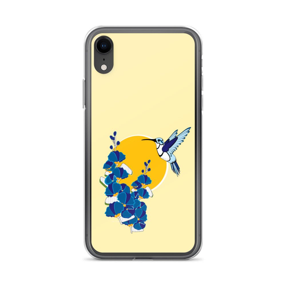 Fashion iPhone Case - Hummingbird - iPhone 11, 11 Pro, 11 Pro Max, 12, 12 Mini, 12 Pro, 12 Pro Max, 7plus/8plus 7/8, SE, x/xs, XS Max, XR - WeezWomp