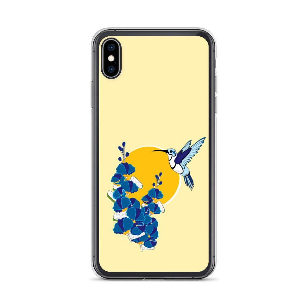Fashion iPhone Case - Hummingbird - iPhone 11, 11 Pro, 11 Pro Max, 12, 12 Mini, 12 Pro, 12 Pro Max, 7plus/8plus 7/8, SE, x/xs, XS Max, XR - WeezWomp