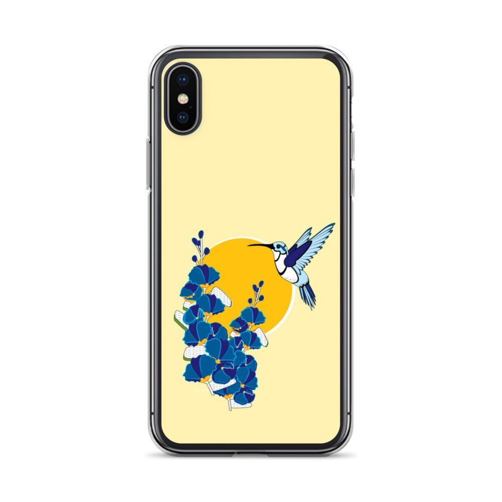 Fashion iPhone Case - Hummingbird - iPhone 11, 11 Pro, 11 Pro Max, 12, 12 Mini, 12 Pro, 12 Pro Max, 7plus/8plus 7/8, SE, x/xs, XS Max, XR - WeezWomp