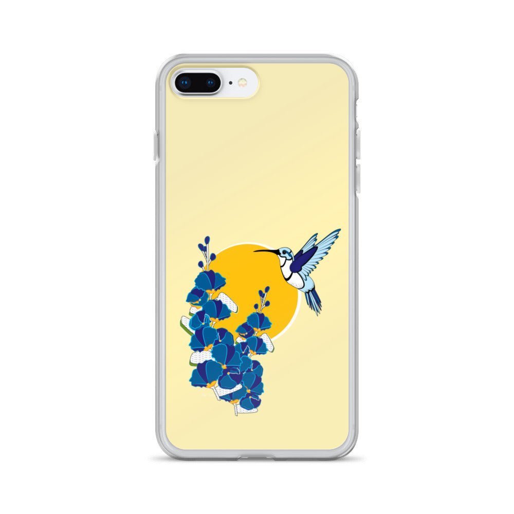 Fashion iPhone Case - Hummingbird - iPhone 11, 11 Pro, 11 Pro Max, 12, 12 Mini, 12 Pro, 12 Pro Max, 7plus/8plus 7/8, SE, x/xs, XS Max, XR - WeezWomp
