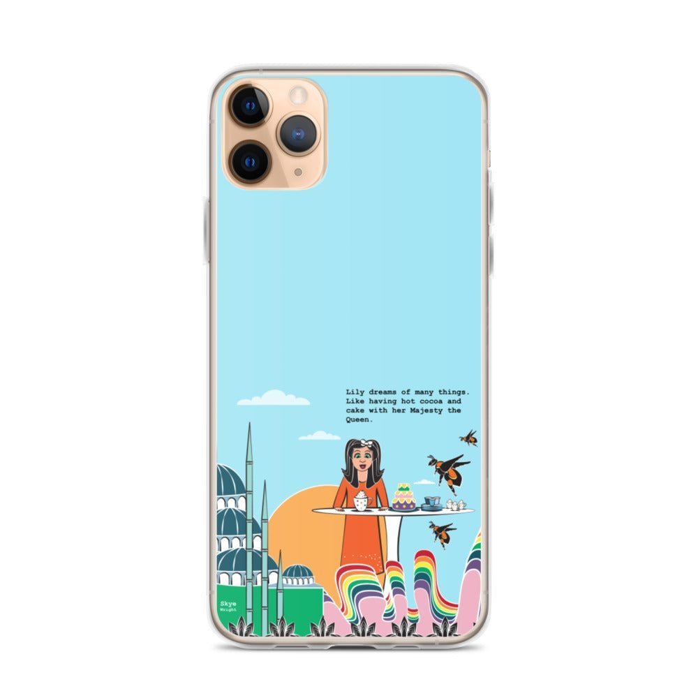 Fashion iPhone Case - Lily - iPhone 11, 11 Pro, 11 Pro Max, 12, 12 Mini, 12 Pro, 12 Pro Max, 7plus/8plus 7/8, SE, x/xs, XS Max, XR - WeezWomp