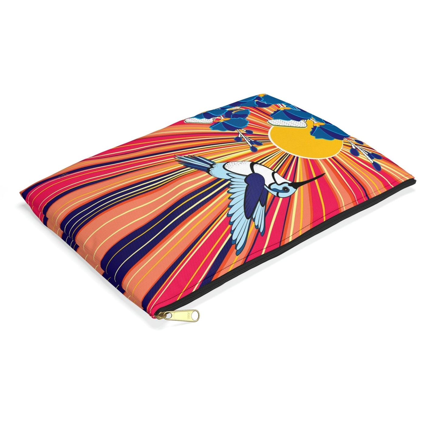 Hummingbird Travel Pouch Organizer Cosmetic Bag / Cosmetic Bags / Makeup Bags / Toiletry Bag / Waterproof Beauty Bag - WeezWomp