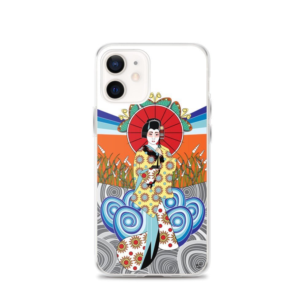 iPhone Fashion Case - Geisha Girl - iPhone 11, 11 Pro, 11 Pro Max, 12, 12 Mini, 12 Pro, 12 Pro Max, 7plus/8plus 7/8, SE, x/xs, XS Max, XR - WeezWomp