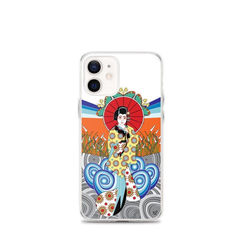 iPhone Fashion Case - Geisha Girl - iPhone 11, 11 Pro, 11 Pro Max, 12, 12 Mini, 12 Pro, 12 Pro Max, 7plus/8plus 7/8, SE, x/xs, XS Max, XR - WeezWomp