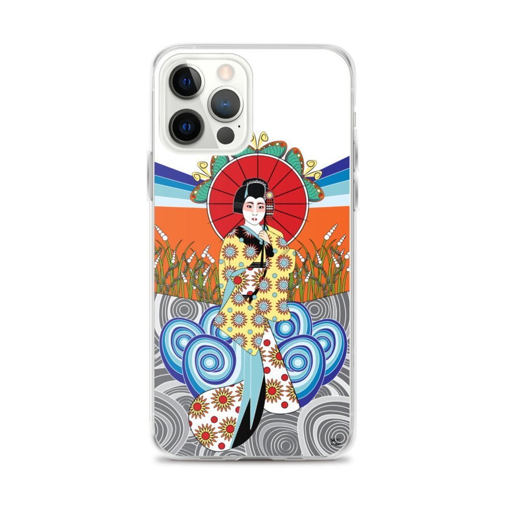 iPhone Fashion Case - Geisha Girl - iPhone 11, 11 Pro, 11 Pro Max, 12, 12 Mini, 12 Pro, 12 Pro Max, 7plus/8plus 7/8, SE, x/xs, XS Max, XR - WeezWomp