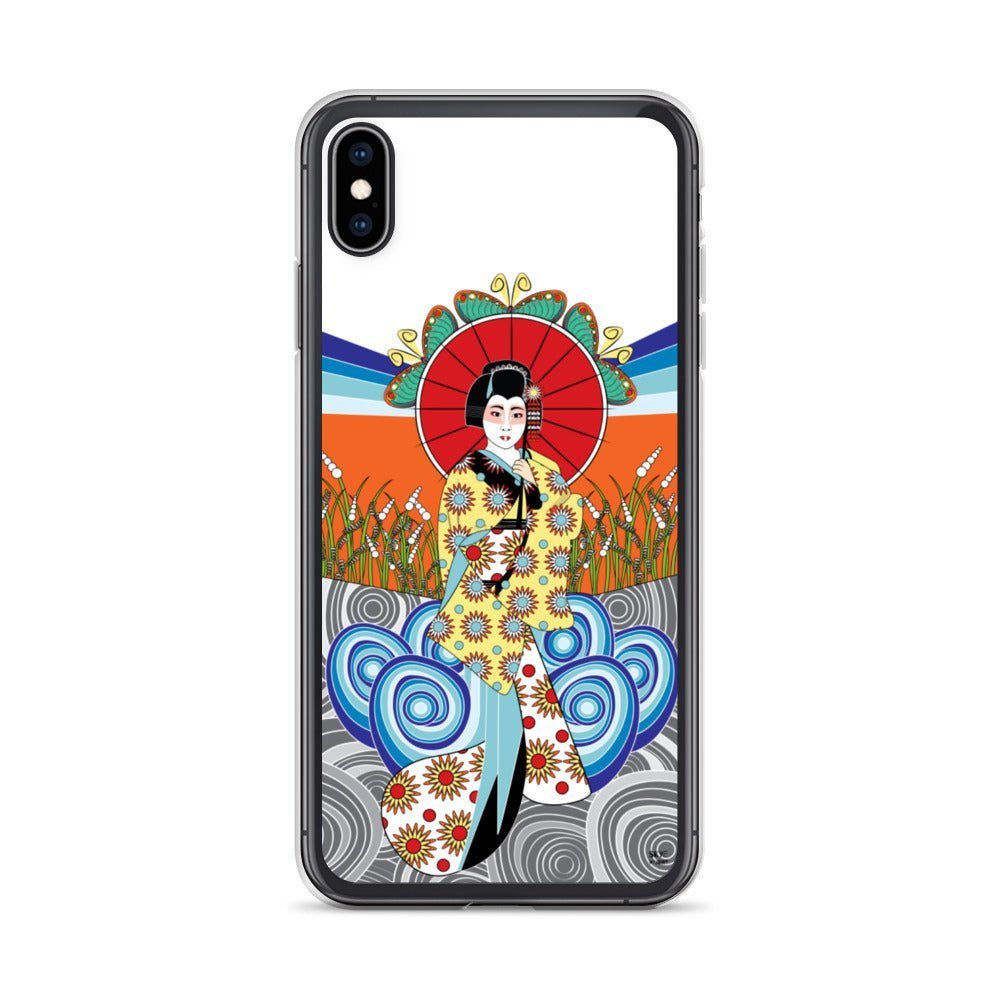 iPhone Fashion Case - Geisha Girl - iPhone 11, 11 Pro, 11 Pro Max, 12, 12 Mini, 12 Pro, 12 Pro Max, 7plus/8plus 7/8, SE, x/xs, XS Max, XR - WeezWomp