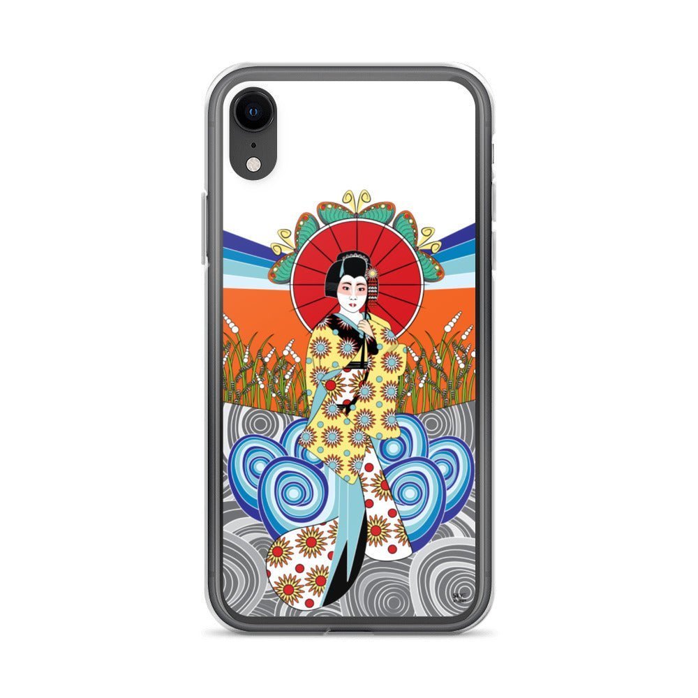 iPhone Fashion Case - Geisha Girl - iPhone 11, 11 Pro, 11 Pro Max, 12, 12 Mini, 12 Pro, 12 Pro Max, 7plus/8plus 7/8, SE, x/xs, XS Max, XR - WeezWomp