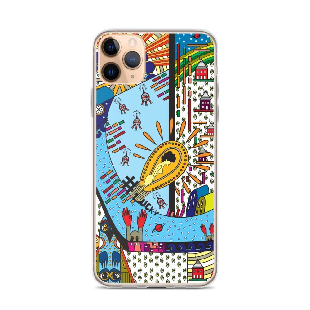 iPhone Protective Case Accessory - Alien Invasion ll by WeezWomp - WeezWomp