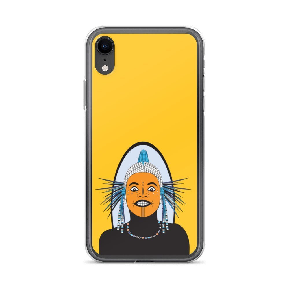 iPhone Protective Case Accessory Masaii Man by WeezWomp - WeezWomp