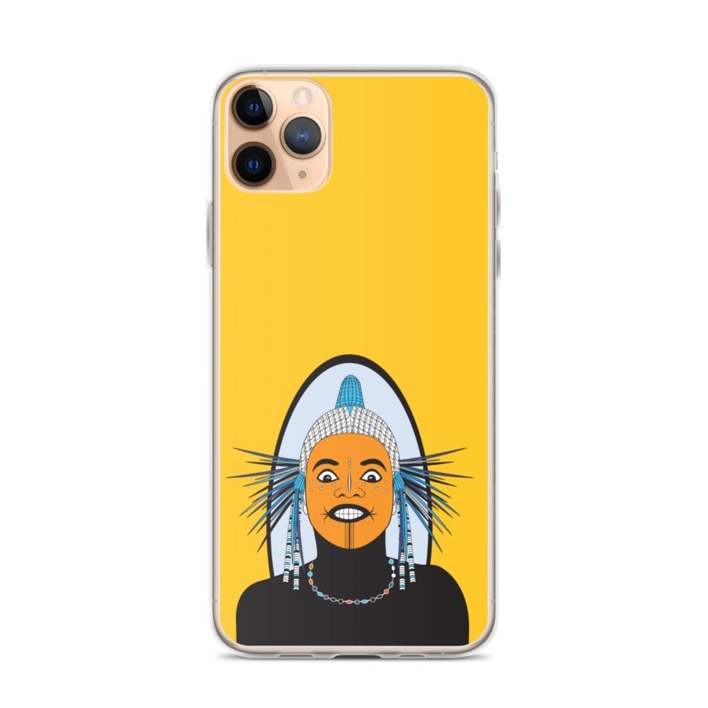 iPhone Protective Case Accessory Masaii Man by WeezWomp - WeezWomp