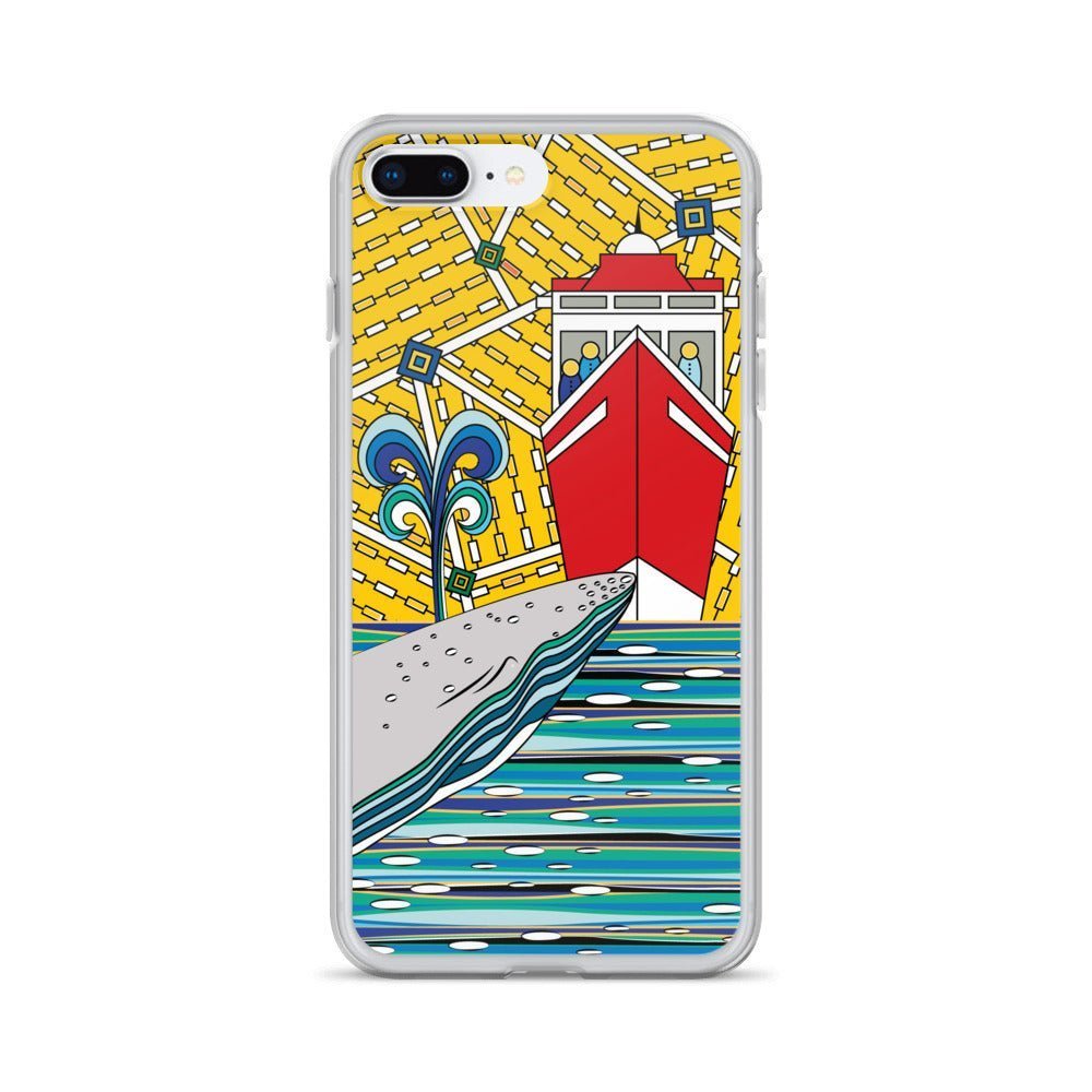 iPhone Protective Case Accessory - Watching Whales by WeezWomp - WeezWomp