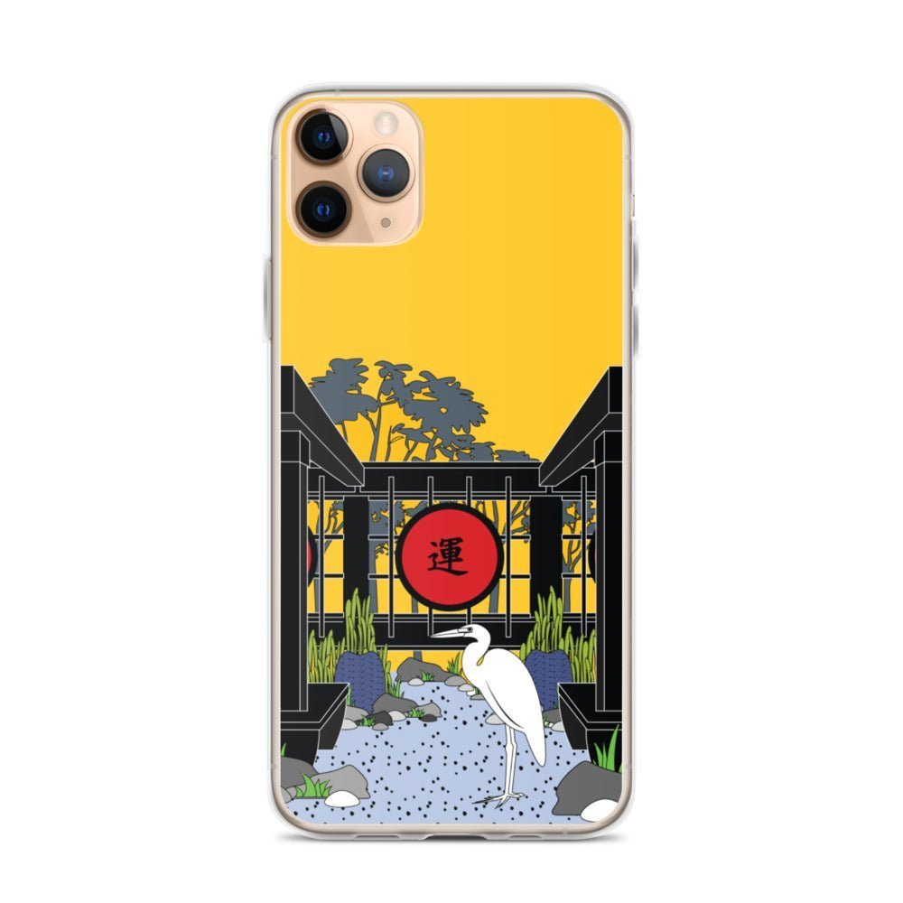 iPhone Protective Cell Phone Case Accessory - Good Luck Crane by WeezWomp - WeezWomp