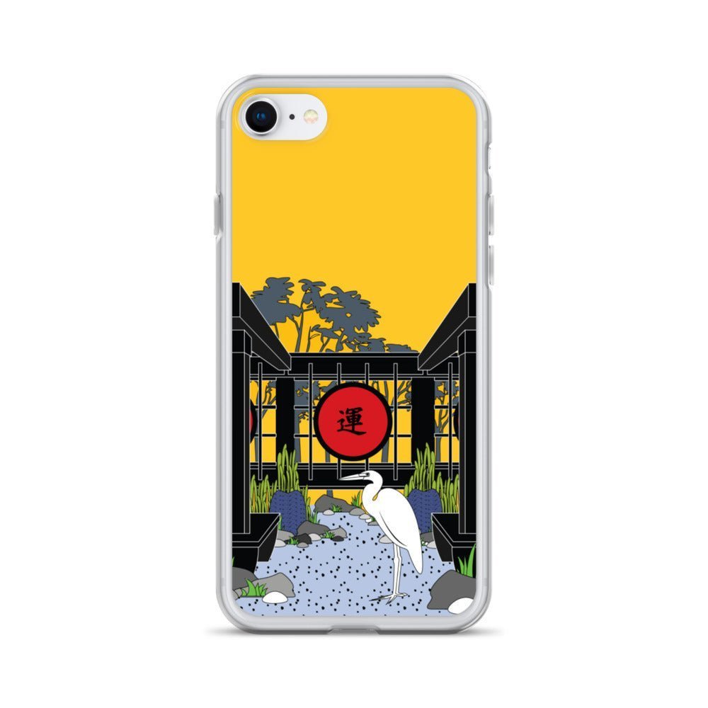 iPhone Protective Cell Phone Case Accessory - Good Luck Crane by WeezWomp - WeezWomp