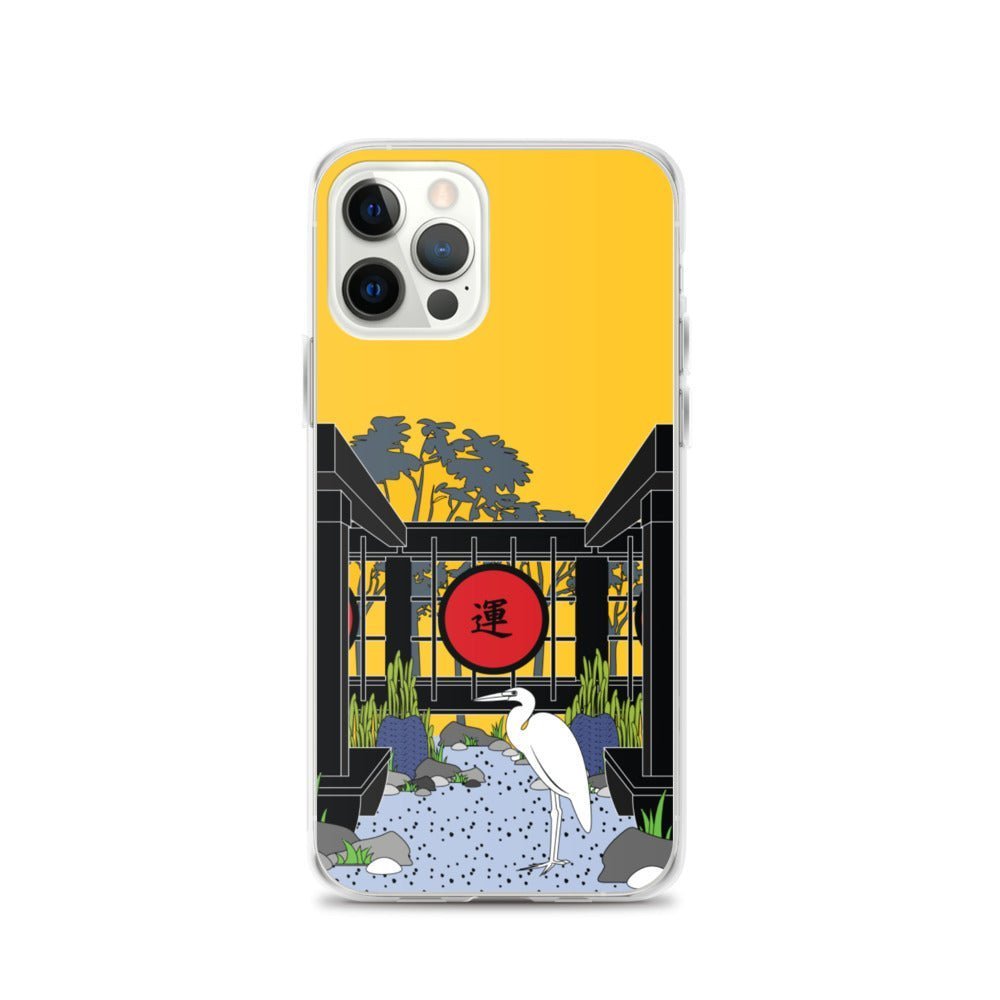 iPhone Protective Cell Phone Case Accessory - Good Luck Crane by WeezWomp - WeezWomp