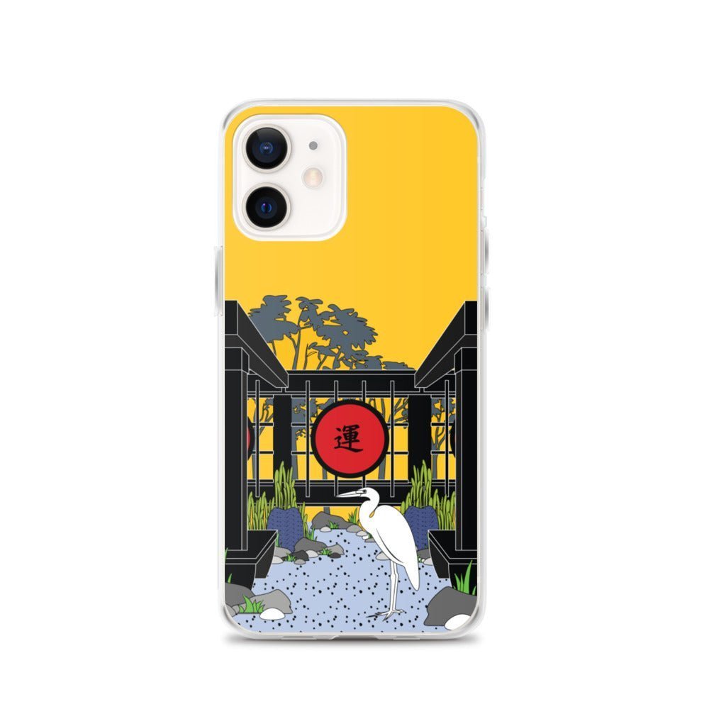 iPhone Protective Cell Phone Case Accessory - Good Luck Crane by WeezWomp - WeezWomp