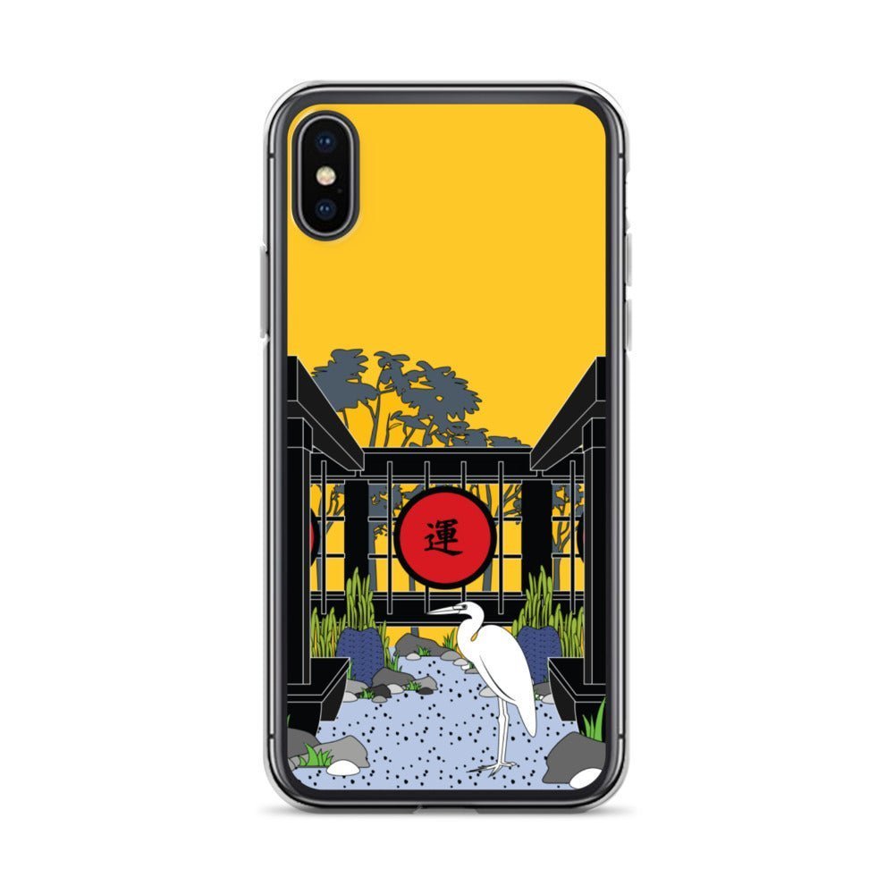 iPhone Protective Cell Phone Case Accessory - Good Luck Crane by WeezWomp - WeezWomp