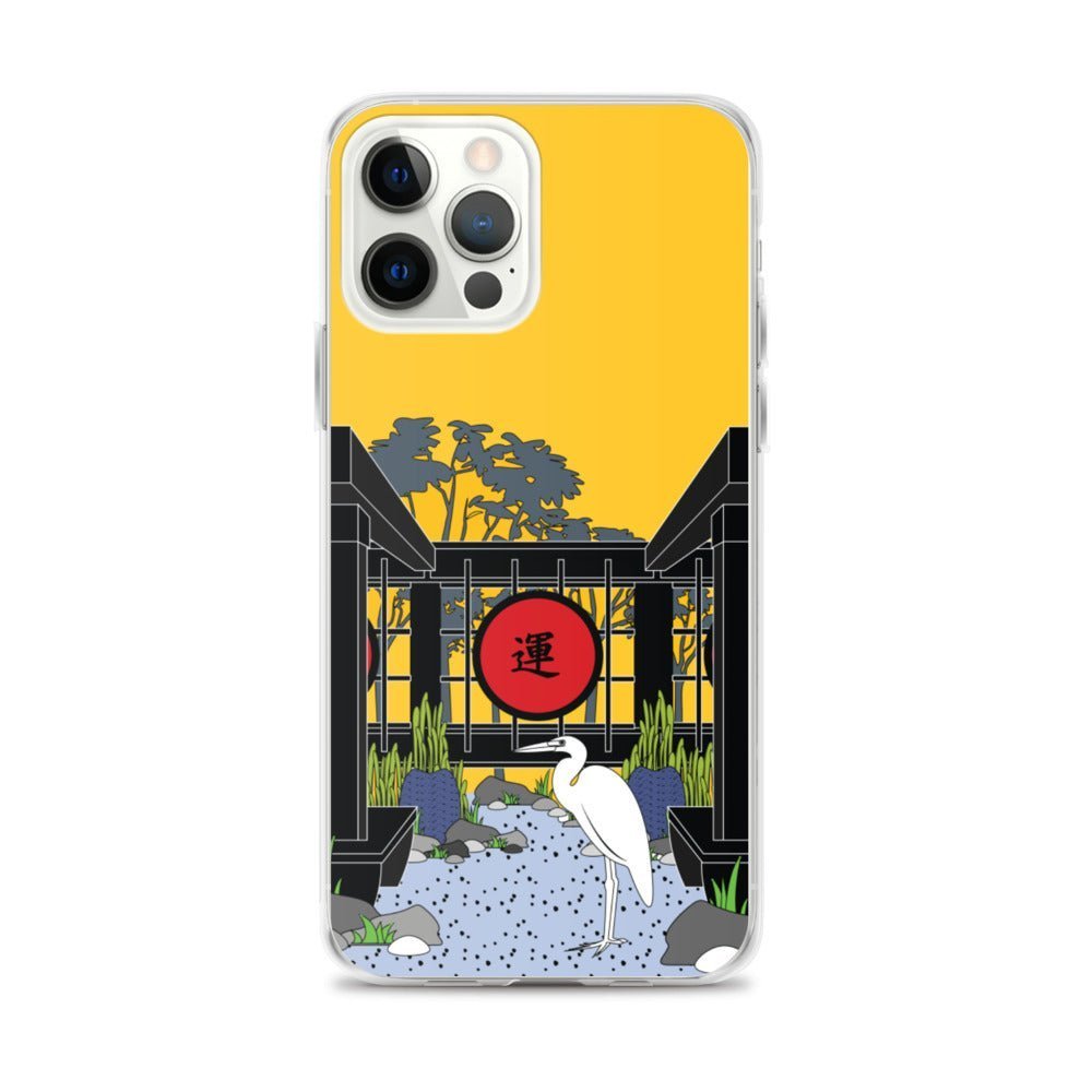 iPhone Protective Cell Phone Case Accessory - Good Luck Crane by WeezWomp - WeezWomp