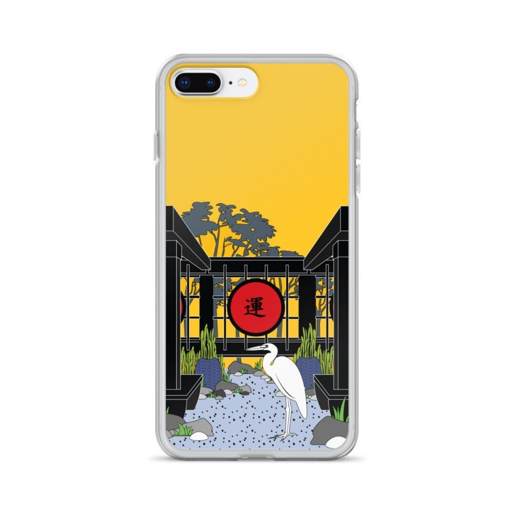 iPhone Protective Cell Phone Case Accessory - Good Luck Crane by WeezWomp - WeezWomp