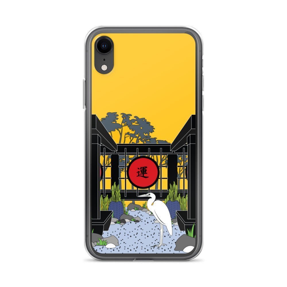 iPhone Protective Cell Phone Case Accessory - Good Luck Crane by WeezWomp - WeezWomp