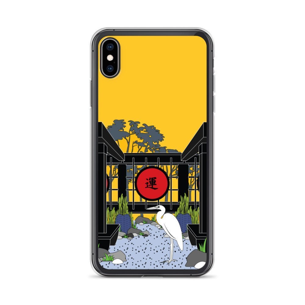iPhone Protective Cell Phone Case Accessory - Good Luck Crane by WeezWomp - WeezWomp
