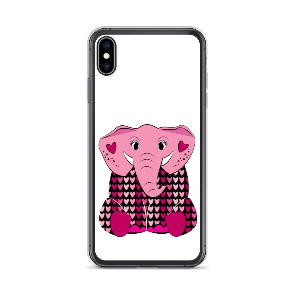 iPhone Protective Cell Phone Case Accessory - Pink Elephant by WeezWomp - WeezWomp