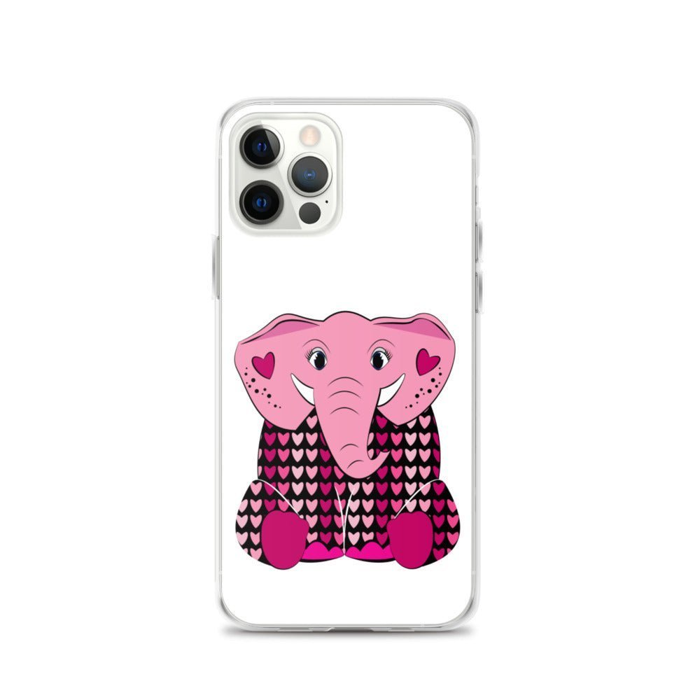 iPhone Protective Cell Phone Case Accessory - Pink Elephant by WeezWomp - WeezWomp