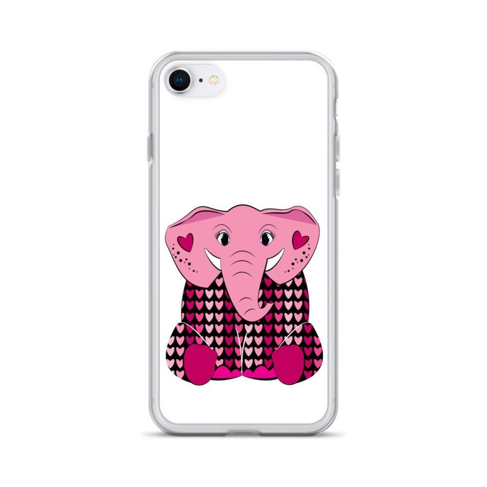 iPhone Protective Cell Phone Case Accessory - Pink Elephant by WeezWomp - WeezWomp