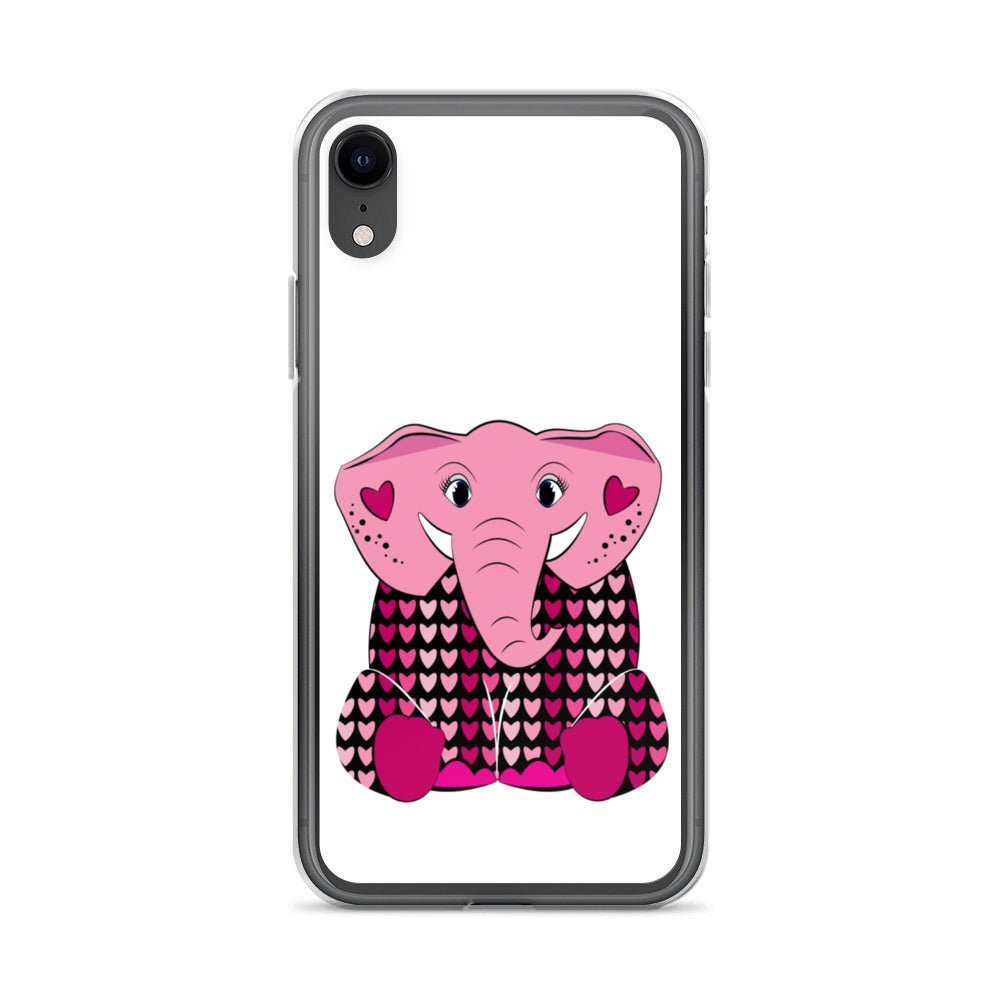iPhone Protective Cell Phone Case Accessory - Pink Elephant by WeezWomp - WeezWomp
