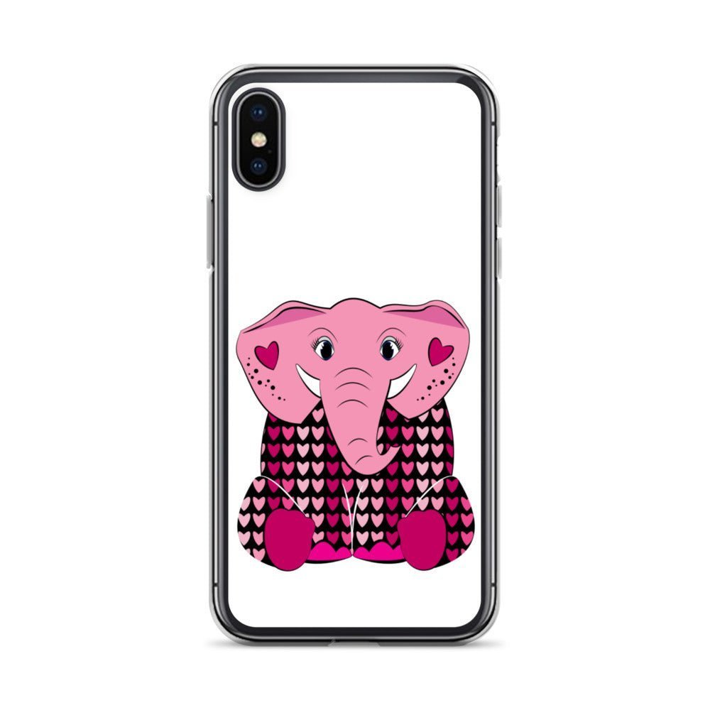 iPhone Protective Cell Phone Case Accessory - Pink Elephant by WeezWomp - WeezWomp