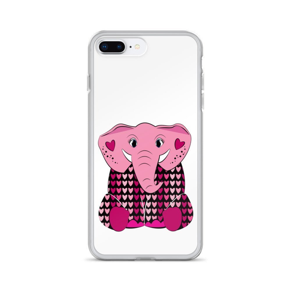 iPhone Protective Cell Phone Case Accessory - Pink Elephant by WeezWomp - WeezWomp