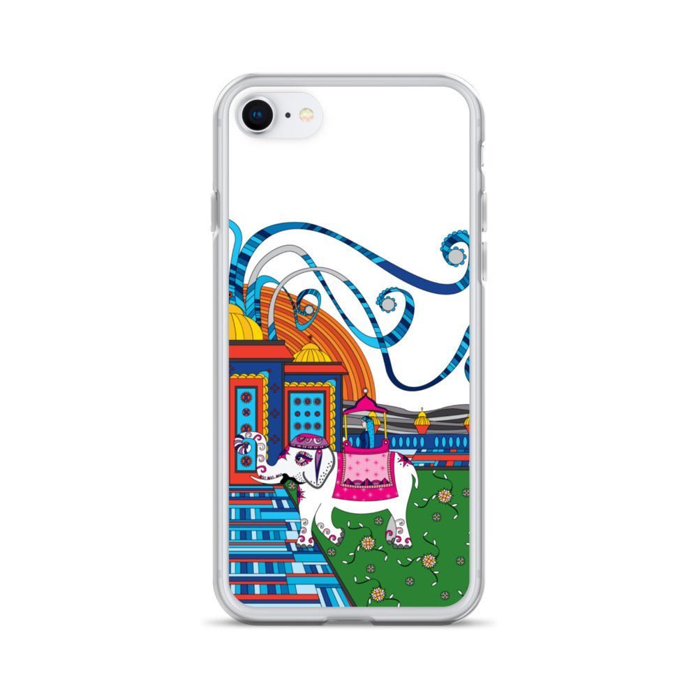 iPhone Protective Cell Phone Case Accessory - White Elephant by WeezWomp - WeezWomp