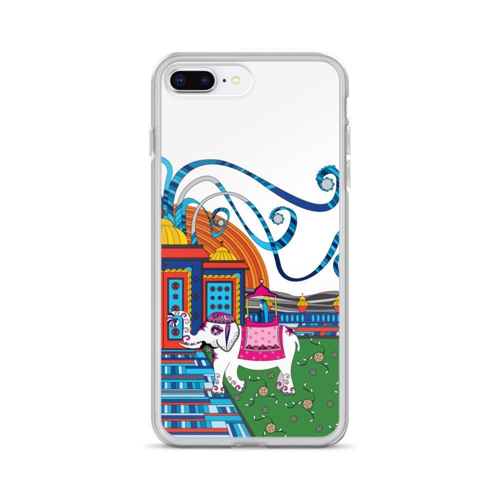 iPhone Protective Cell Phone Case Accessory - White Elephant by WeezWomp - WeezWomp