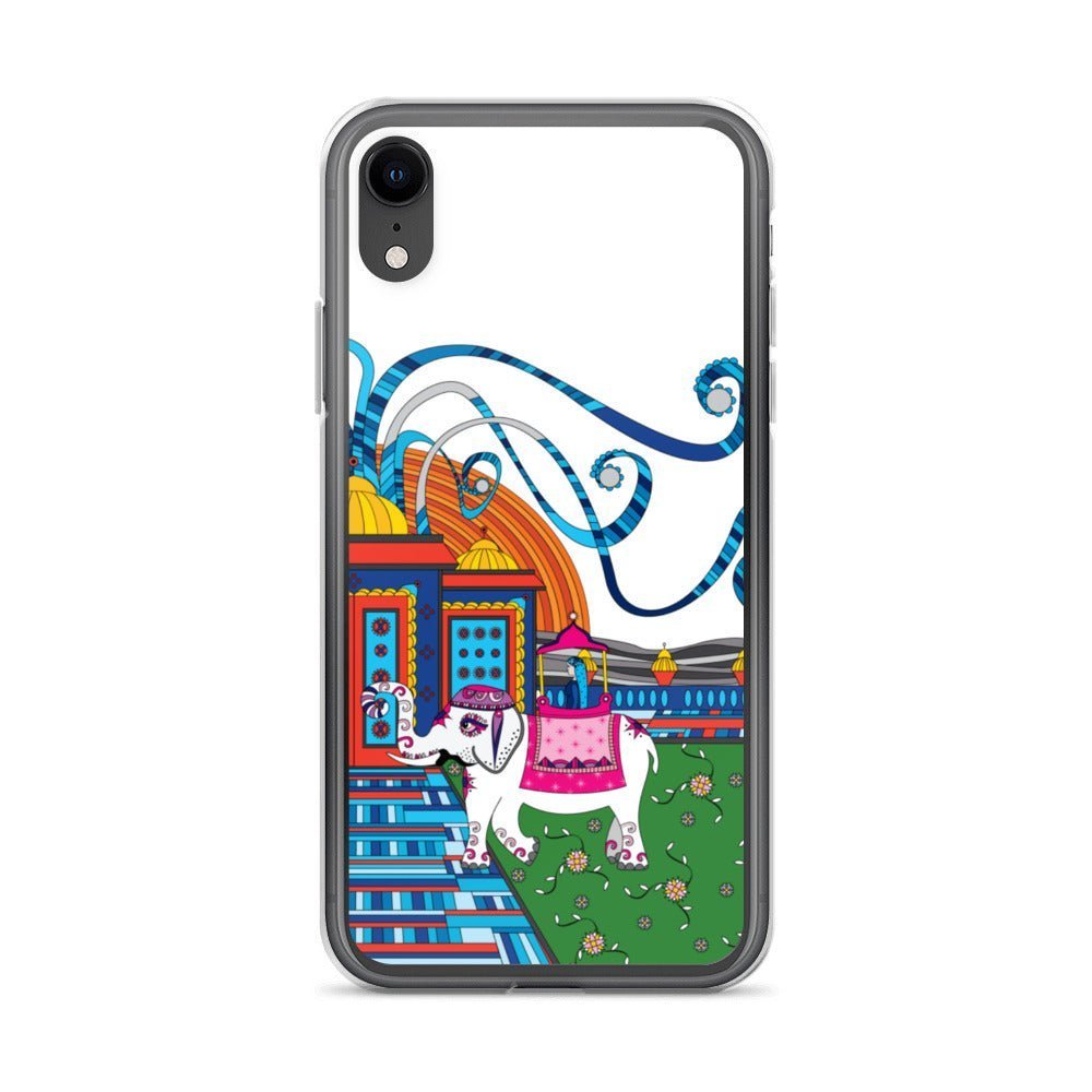 iPhone Protective Cell Phone Case Accessory - White Elephant by WeezWomp - WeezWomp