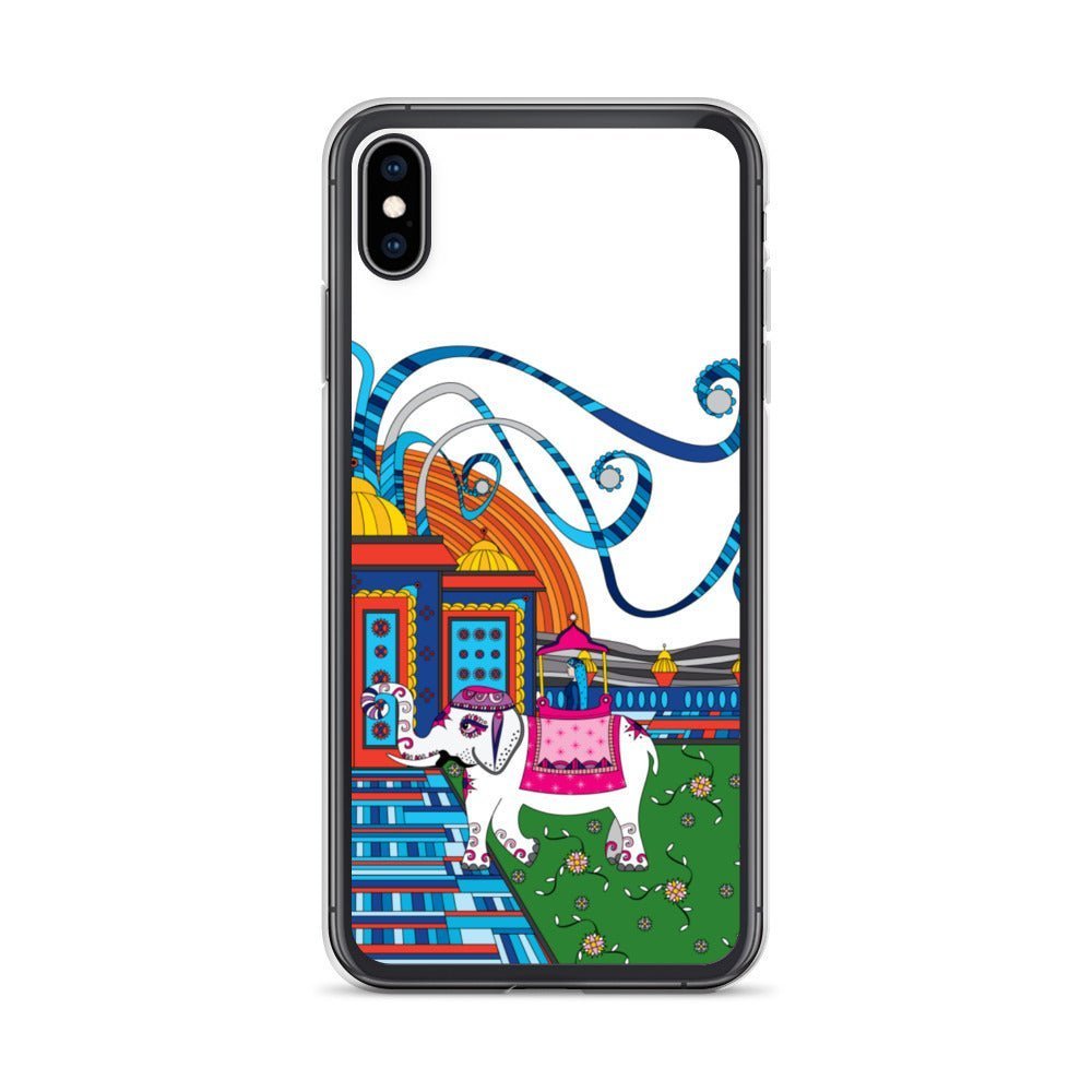 iPhone Protective Cell Phone Case Accessory - White Elephant by WeezWomp - WeezWomp
